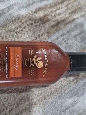 Bath & Body Works Aromatherapy Orange + Ginger Spray - Deep Orange Bottle